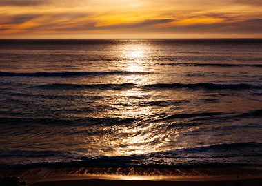 Golden Ocean Sunset