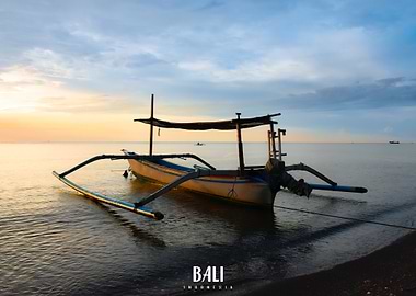 Bali Boat at Lovina Beach