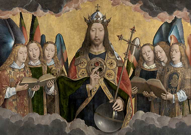 Christ with Singing Angels