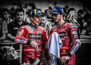 Marc Marquez vs Francesco Bagnaia