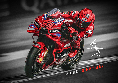 Marc Marquez MotoGP Racing