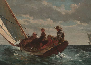 Winslow Homer's Breezing Up (A Fair Wind)
