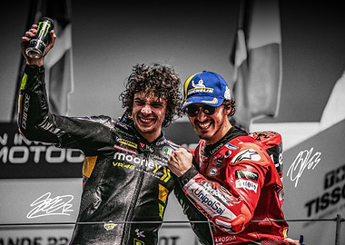 Marco Bezzecchi vs Francesco Bagnaia