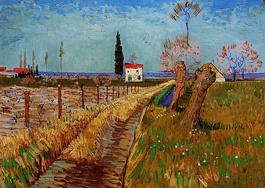 Landscape with Houses by Vincent van Gogh