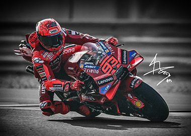 Marc Marquez Motorcycle Racing