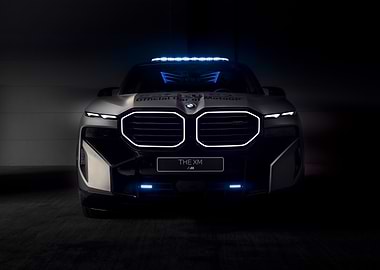 BMW XM MotoGP Safety Car Front View