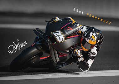 Raul Fernandez Motorcycle Racing