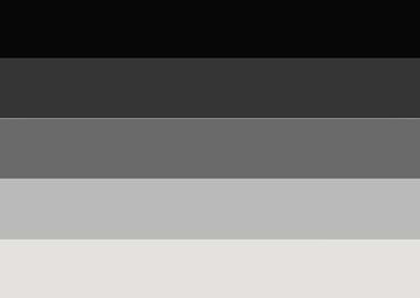 Gradient of Gray Shades Heterosexual