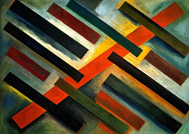 Abstract Rectangles Painting