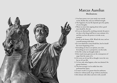 Marcus Aurelius Meditations Inspirational Motivational Quotes