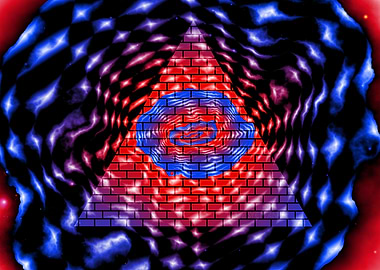 'Pyramid Energy' Fractal Art