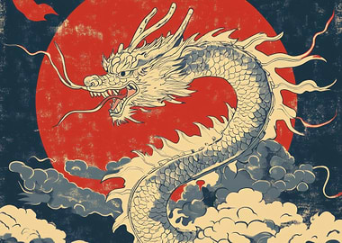 Dragon in Traditional Style