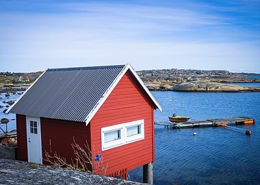 Typical seaside house