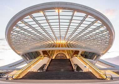 Liège-Guillemins Station Architecture