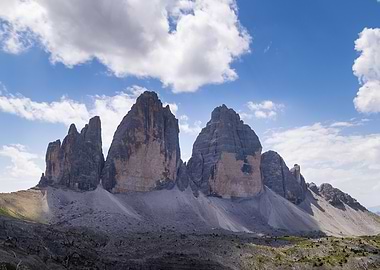 Tre Cime di Lavaredo Mountains