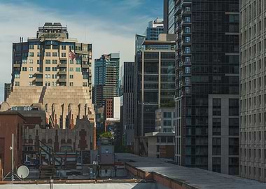 Between the Lines Cityscape