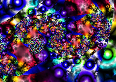 'Interactions' Fractal Art