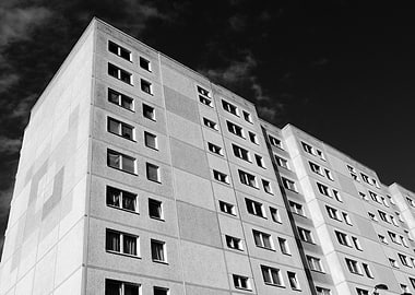 Brutalist Geometry - East Berlin Plattenbau in Marzahn