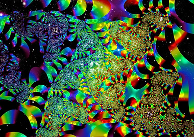 'Ghost Of A Memory' Fractal Art