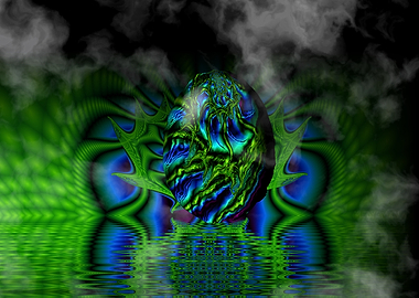 'The Egg' Fractal Art