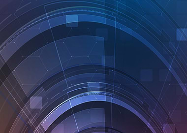 Abstract Blue Technology Background