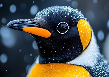 Close-up of a King Penguin