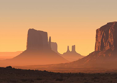 Monument Valley at Sunset