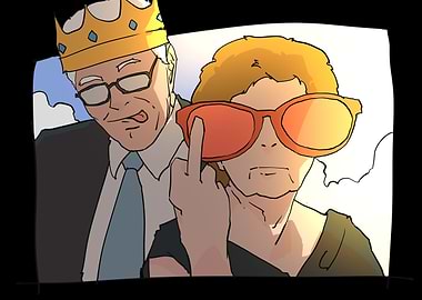 funny old king and queen