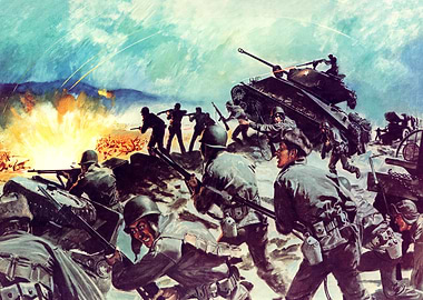 Breakout at Normandy, June 1944