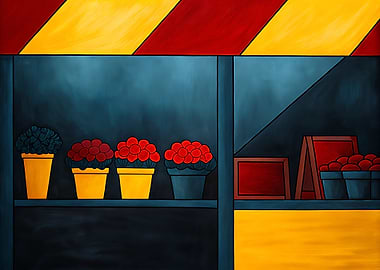 Flower Shop Painting