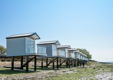 Beach Huts on Stilts