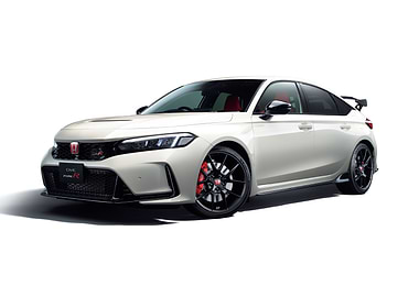 White Honda Civic Type R