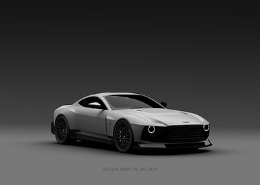 Front Aston Martin Valour 2024 - White - Landscape
