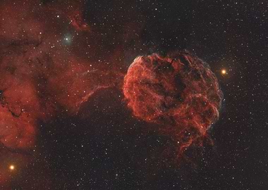 Jellyfish Nebula in Deep Space