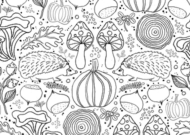 Hedgehog Woodland