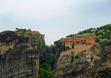 Meteora Monasteries in Greece