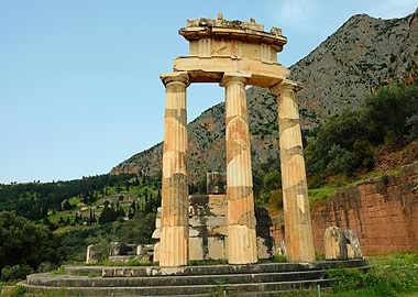 Tholos of Delphi Ancient Ruins