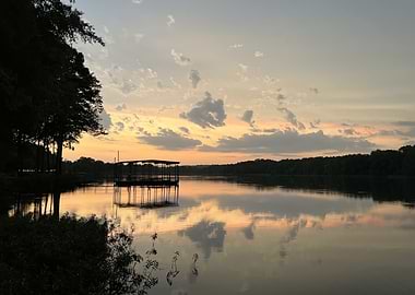 Sunset over Scranton