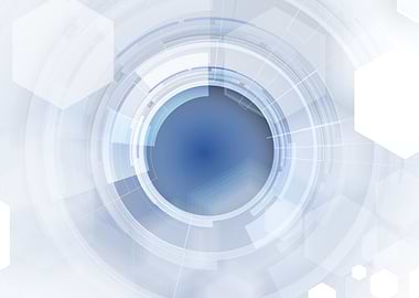 Abstract Blue and White Technology Design