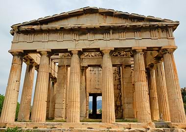 Ancient Greek Temple Ruins
