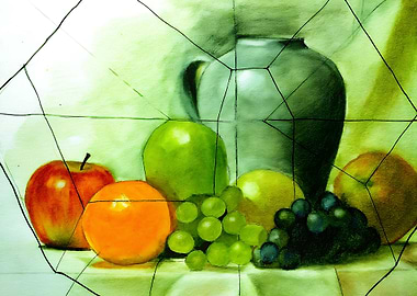 Still Life with Fruit and Pitcher