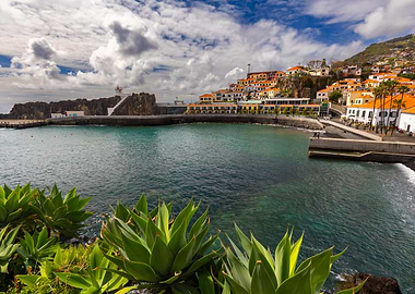 Picturesque Coastal Village with Lighthouse View, Madeira