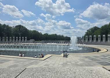 World War II Memorial Fountain