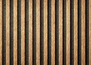 Wooden Slats on Textured Background