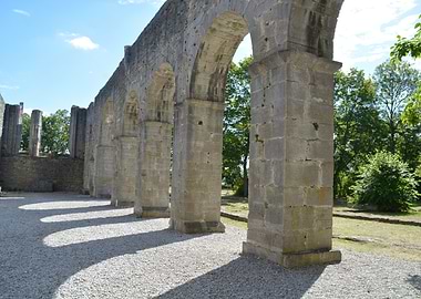 Ancient Stone Archway Ruins