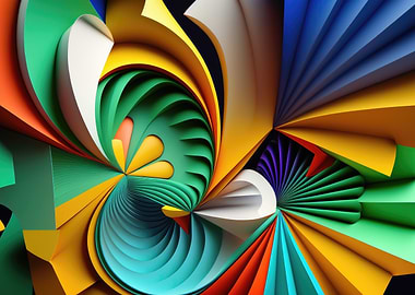 Colorful Abstract Swirls