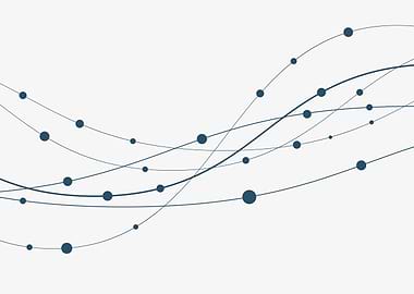 Abstract Lines and Dots