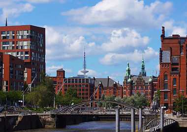 Hamburg cityscape