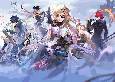 Tower of Fantasy characters group shot