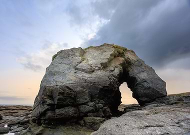 Coastal Rock Arch Landscape